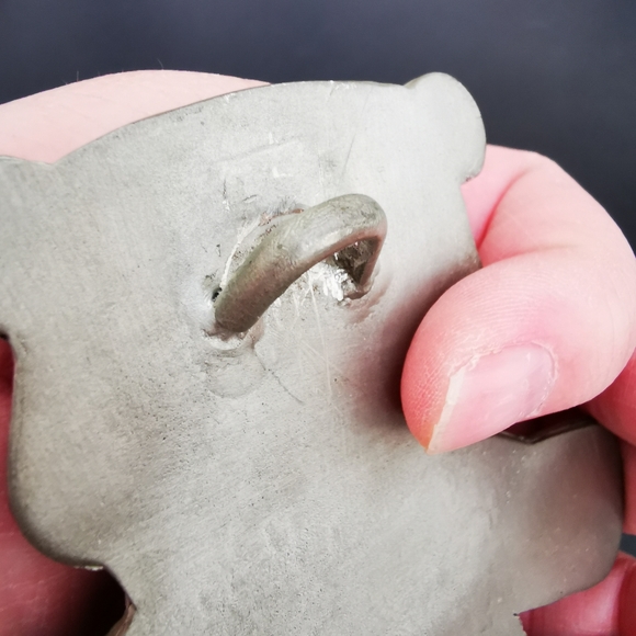 Vintage Seagull Pewter Teddy Bear Wall Hook - Picture 8 of 14